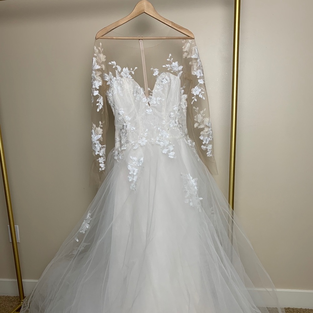 Ines Di Santo Wedding Dress - Size 14